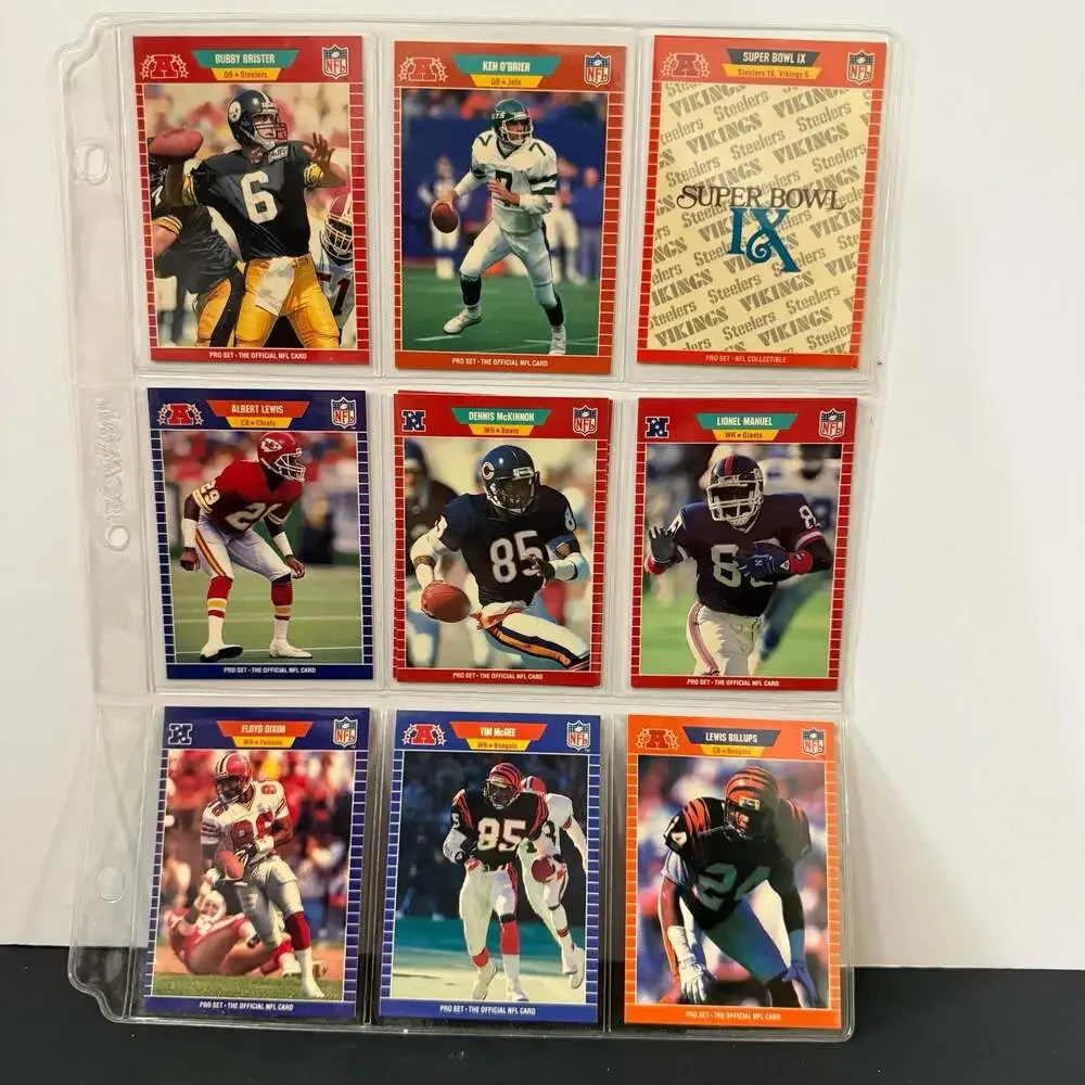 Lot of 60 1989 Pro‎ Set NFL Football Cards Including Marcus Allen and Stars